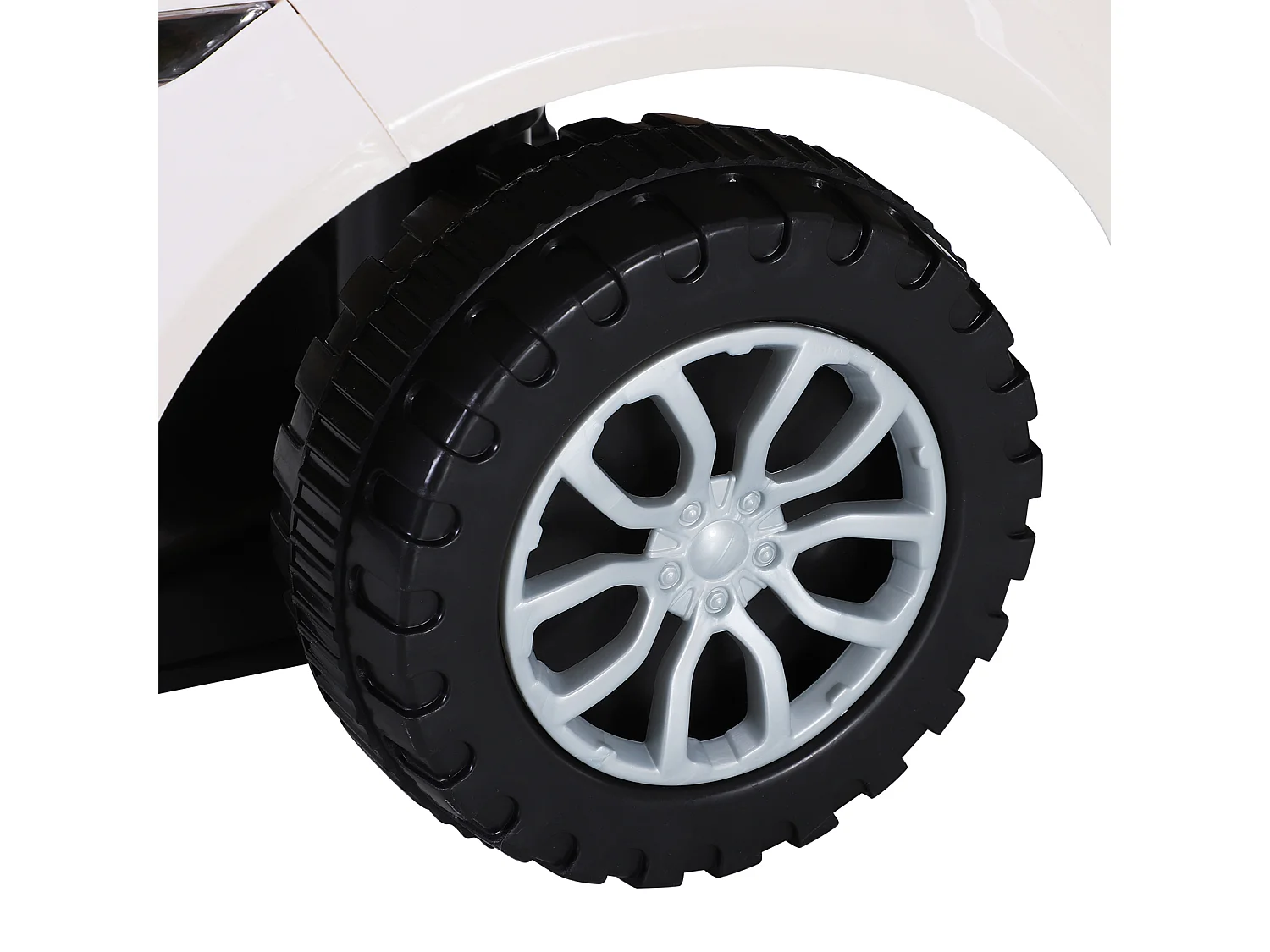 Quad correpasillos para niño blanco 62x28x41,5cm HOMCOM