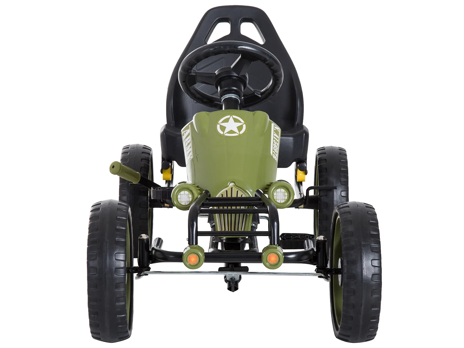 Go-kart a pedales verde 105x54x61 cm HOMCOM