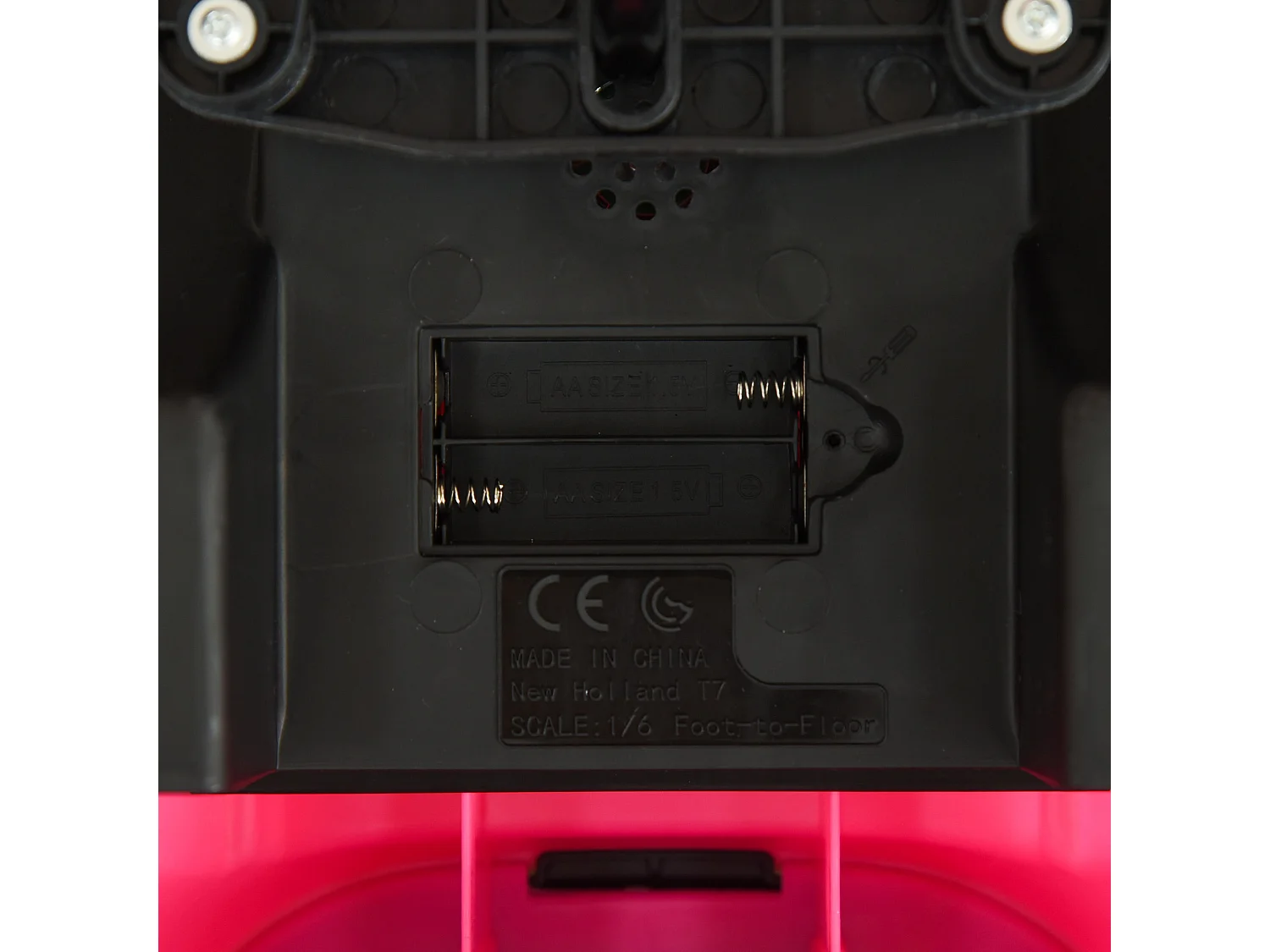 Tractor con remolque infantil rosa 91x29x44 cm HOMCOM