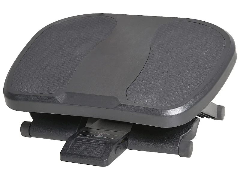 Reposapiés negro 45x34x16.5 cm HOMCOM