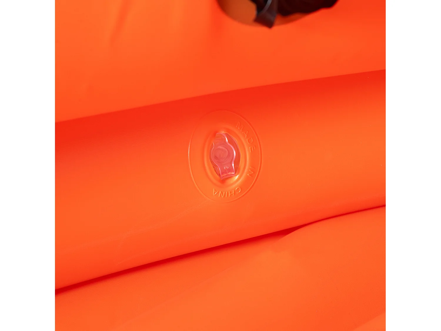 Kayak hinchable naranja 270x93x50 cm Outsunny