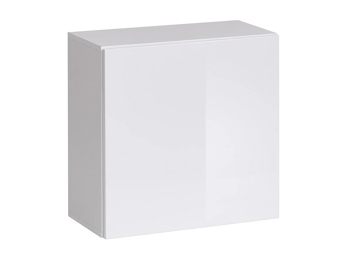 Designermöbel-Set für das Wohnzimmer SWITCH VI, Eiche/Weiß, Eichenfinish mit Fräseffekt und glänzendem Weiß