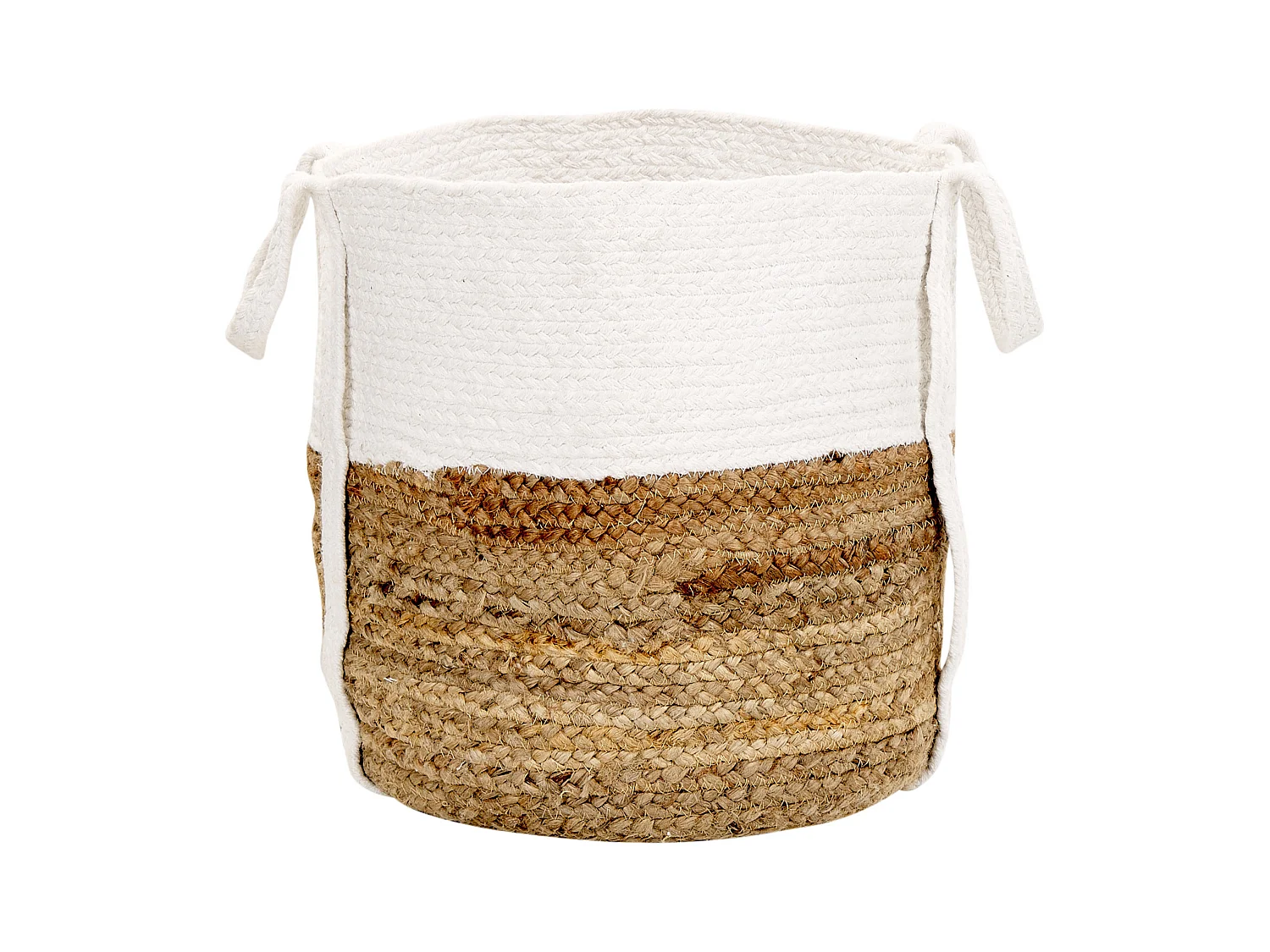 Lot de 2 paniers BELLPAT Jute Naturel