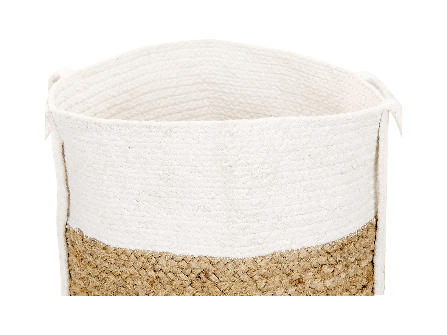 Lot de 2 paniers BELLPAT Jute Naturel