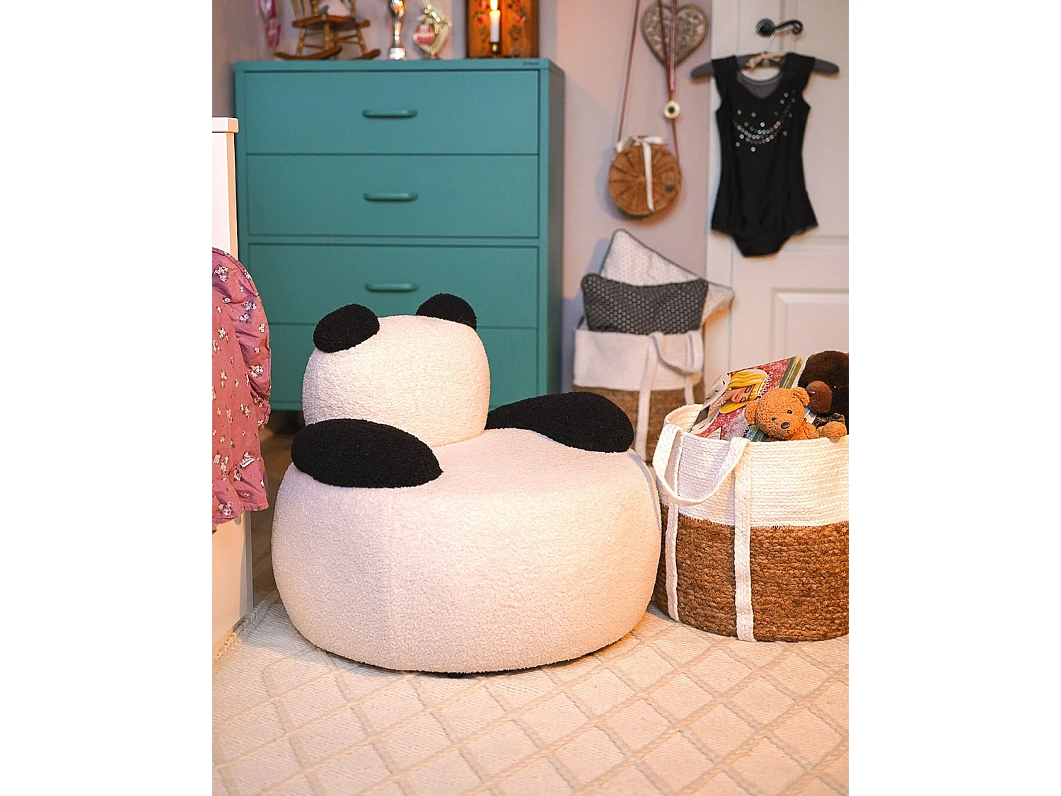 Lot de 2 paniers BELLPAT Jute Naturel