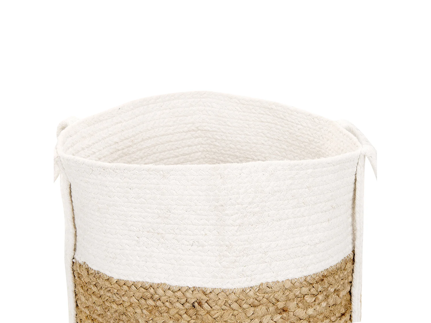 Lot de 2 paniers BELLPAT Jute Naturel