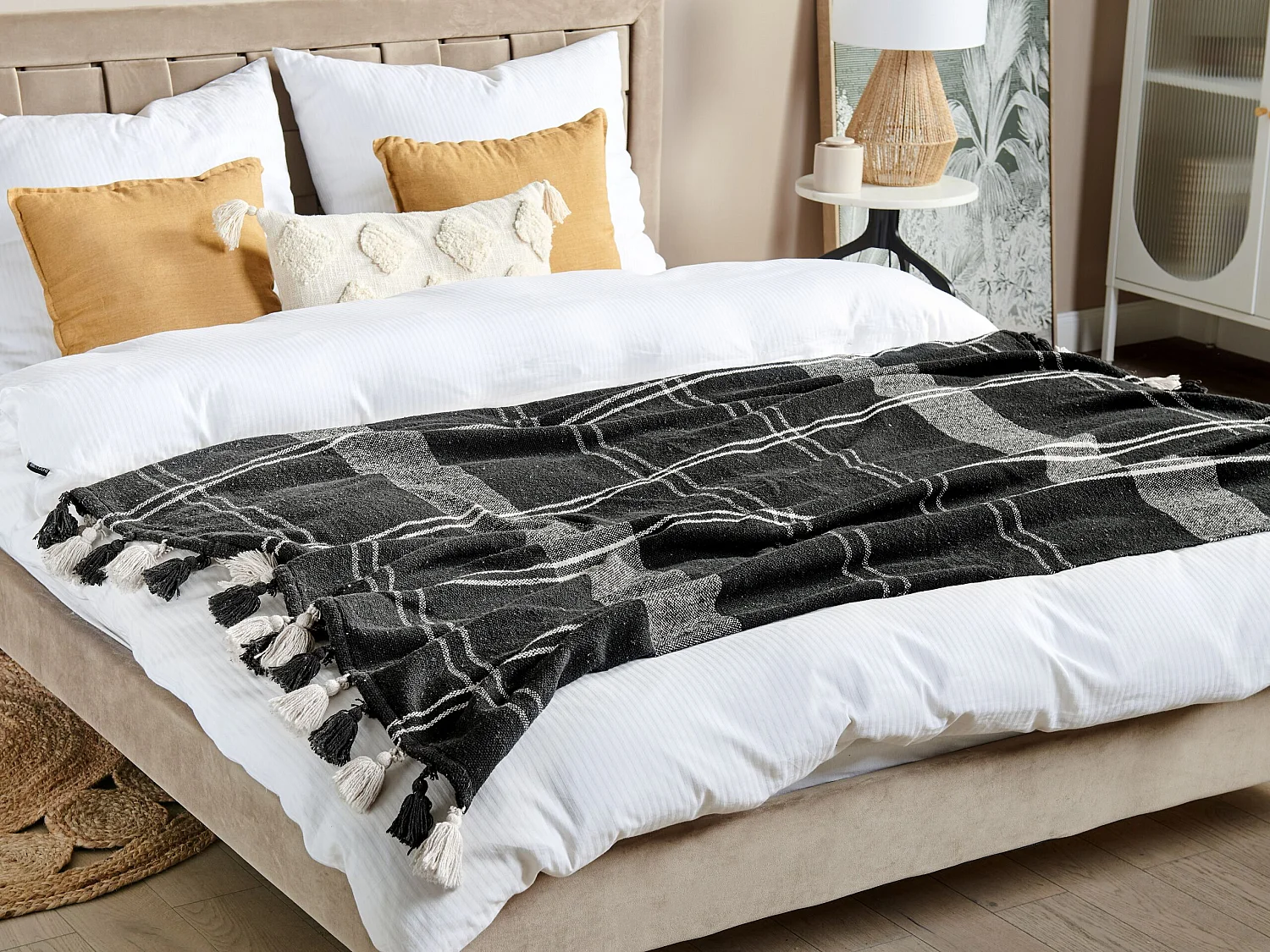 Coperta KULAC Cotone 130 x 170 cm Nero