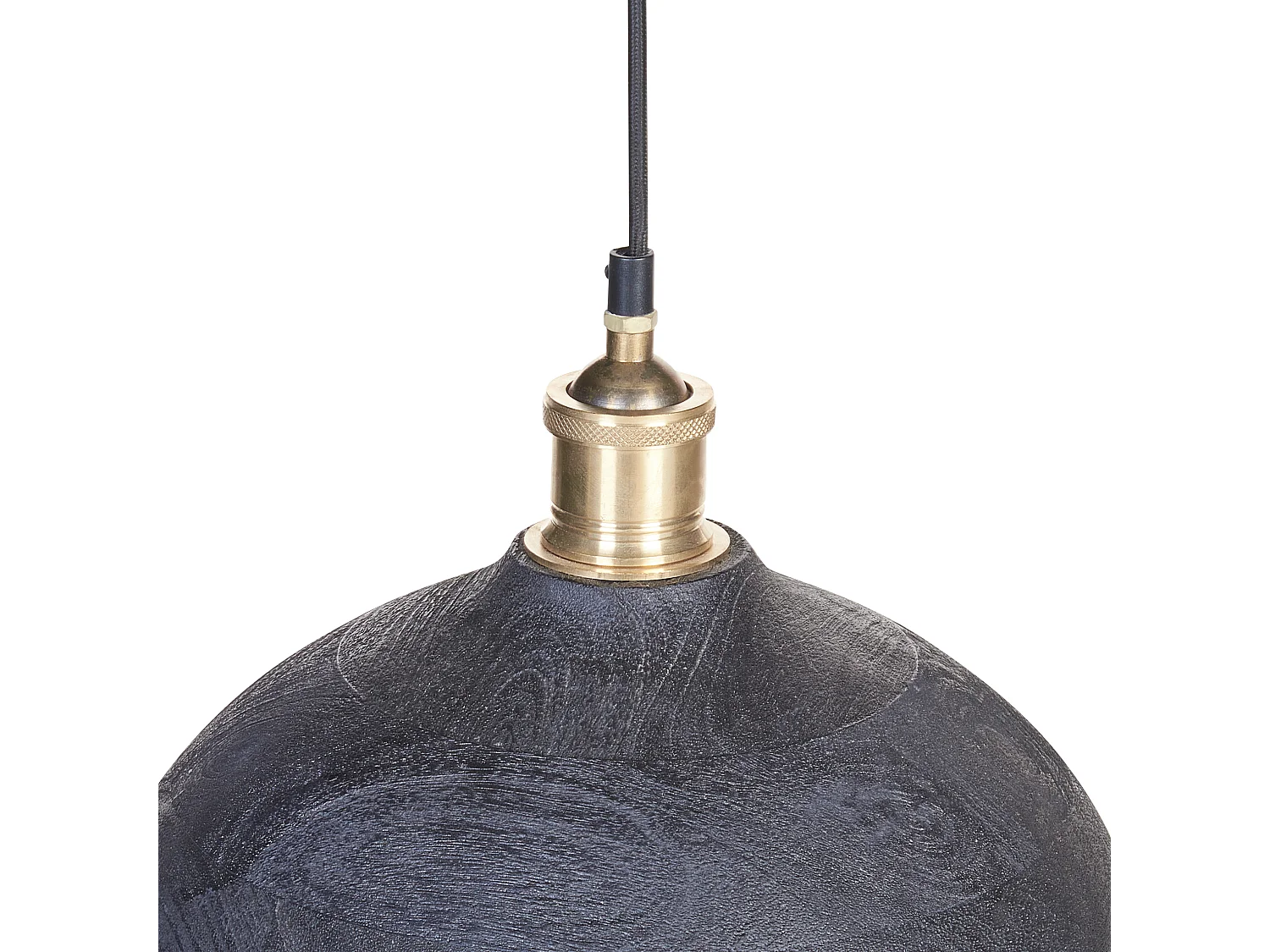 Candeeiro suspenso CHEYYAR Mangueira de mangueira Preto