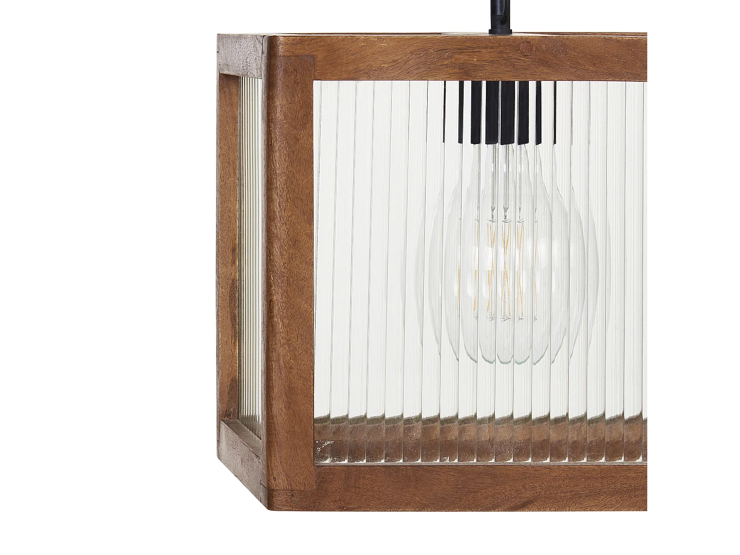Pendant Lamp PENNA Mango Wood Brown
