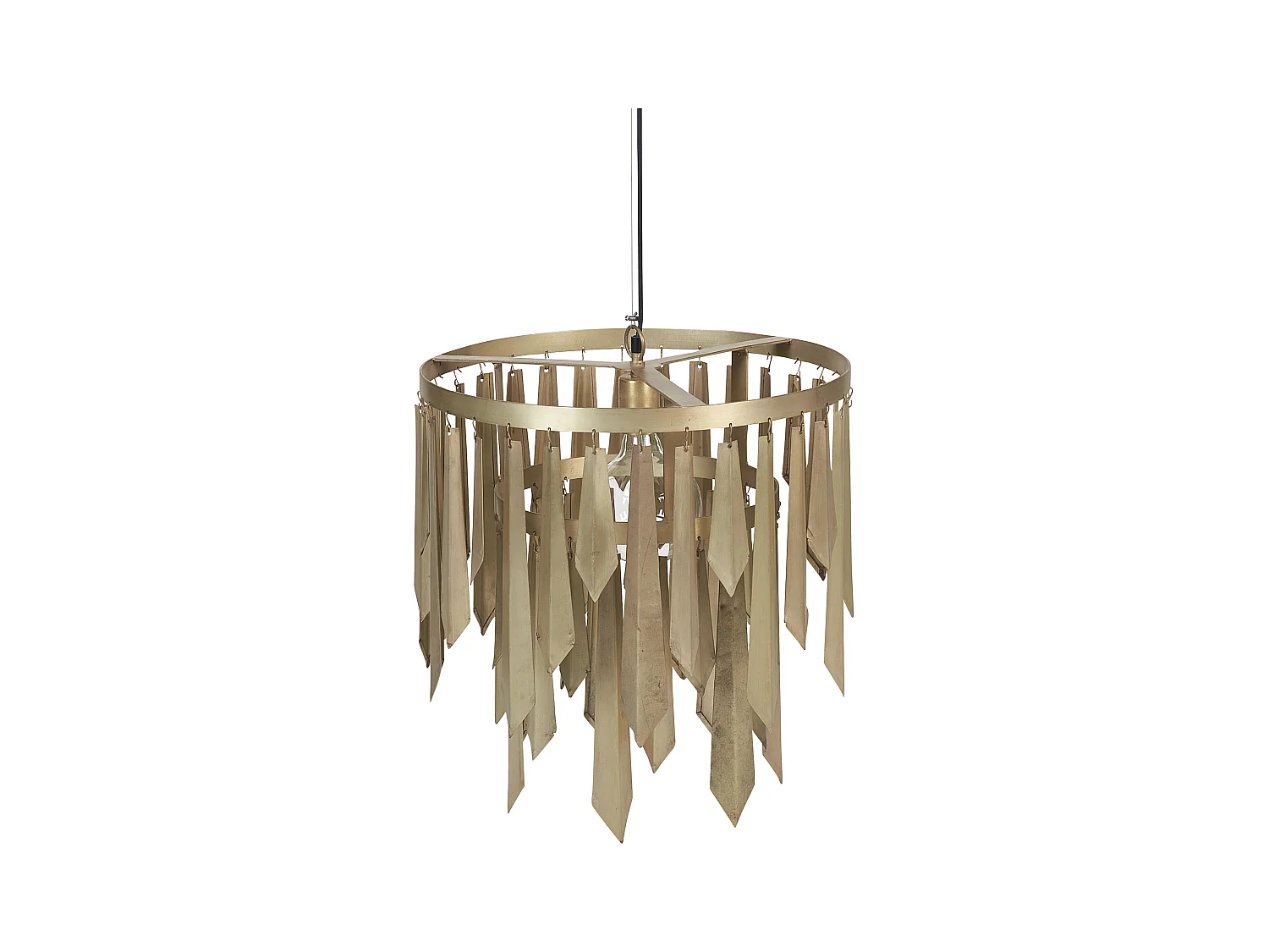 Lustre CHAMBAL Métal Laiton