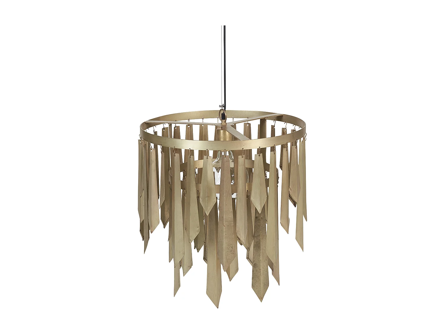 Lustre CHAMBAL Métal Laiton