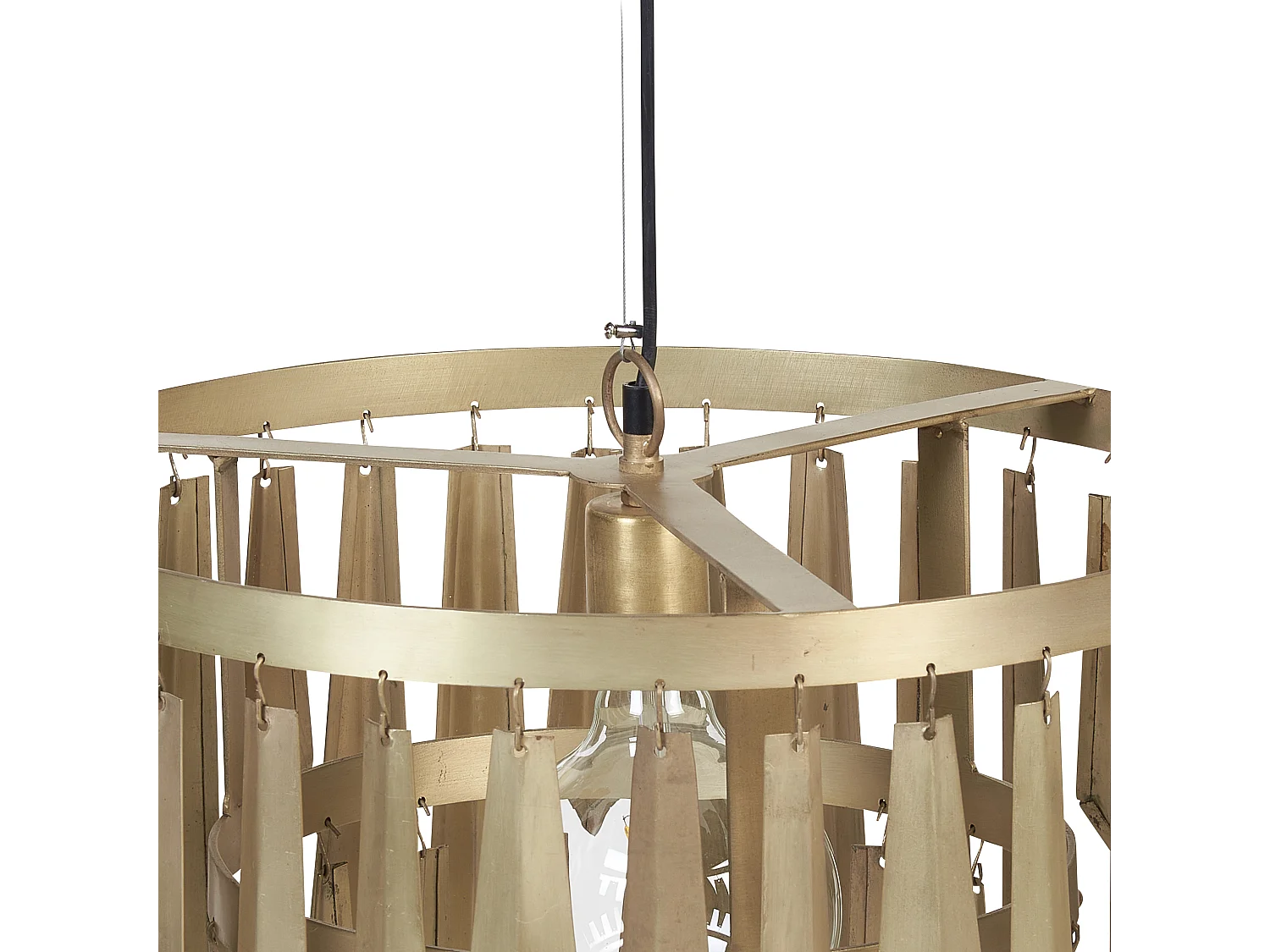 Lustre CHAMBAL Métal Laiton