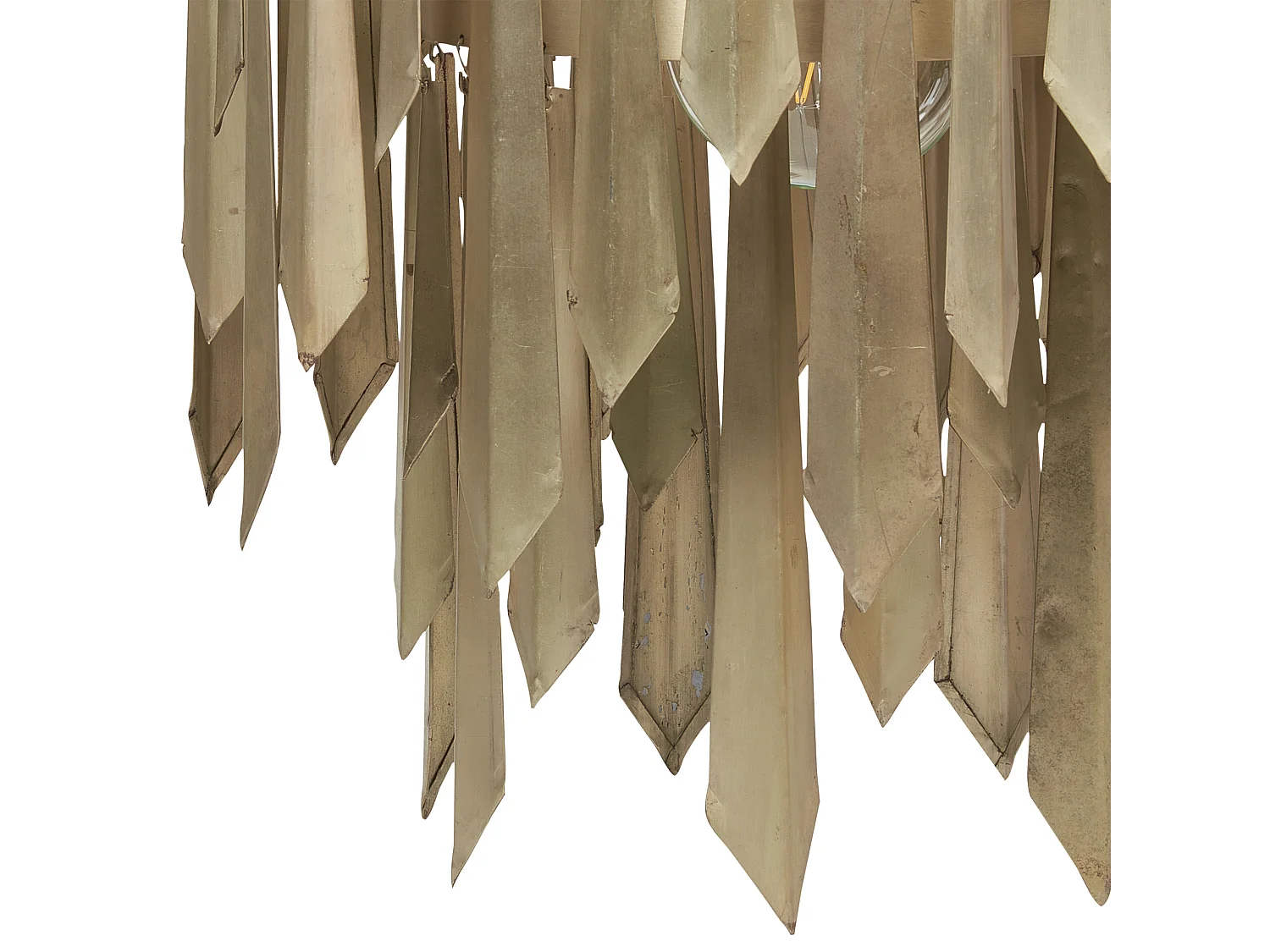 Lustre CHAMBAL Métal Laiton