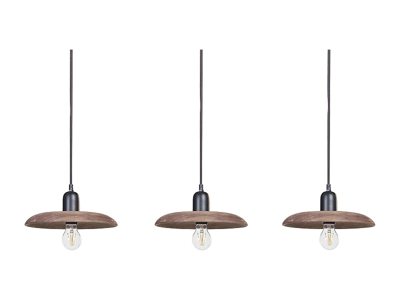 Hanglamp MANJEERA Mangohout Donkerbruin