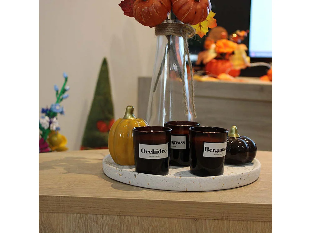 Coffret de 5 bougies parfumées Intemporels