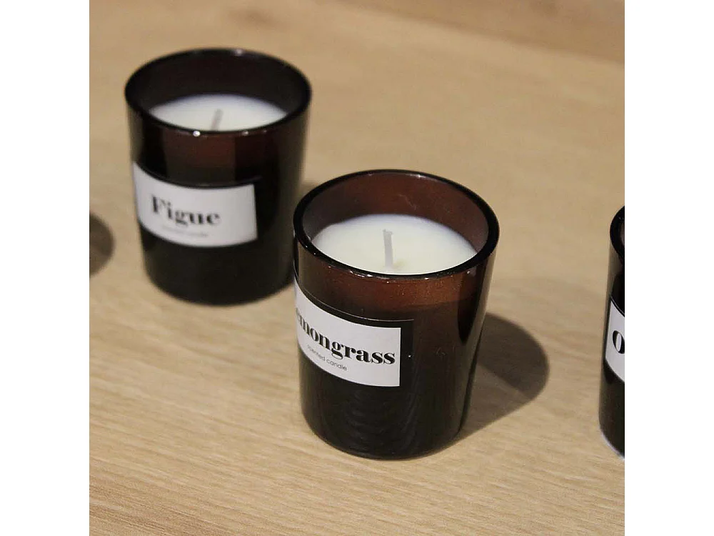 Coffret de 5 bougies parfumées Intemporels