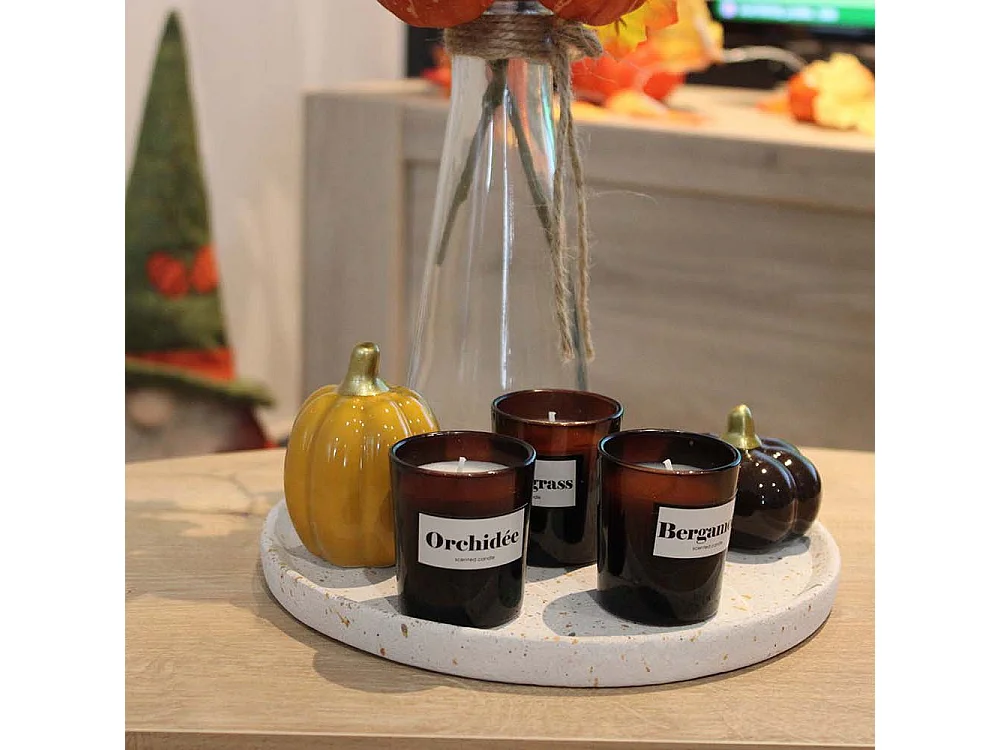 Coffret de 5 bougies parfumées Intemporels