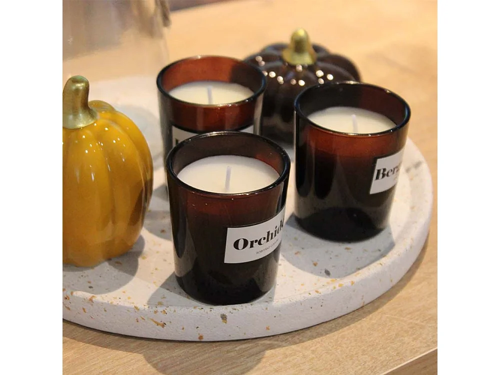 Coffret de 5 bougies parfumées Intemporels