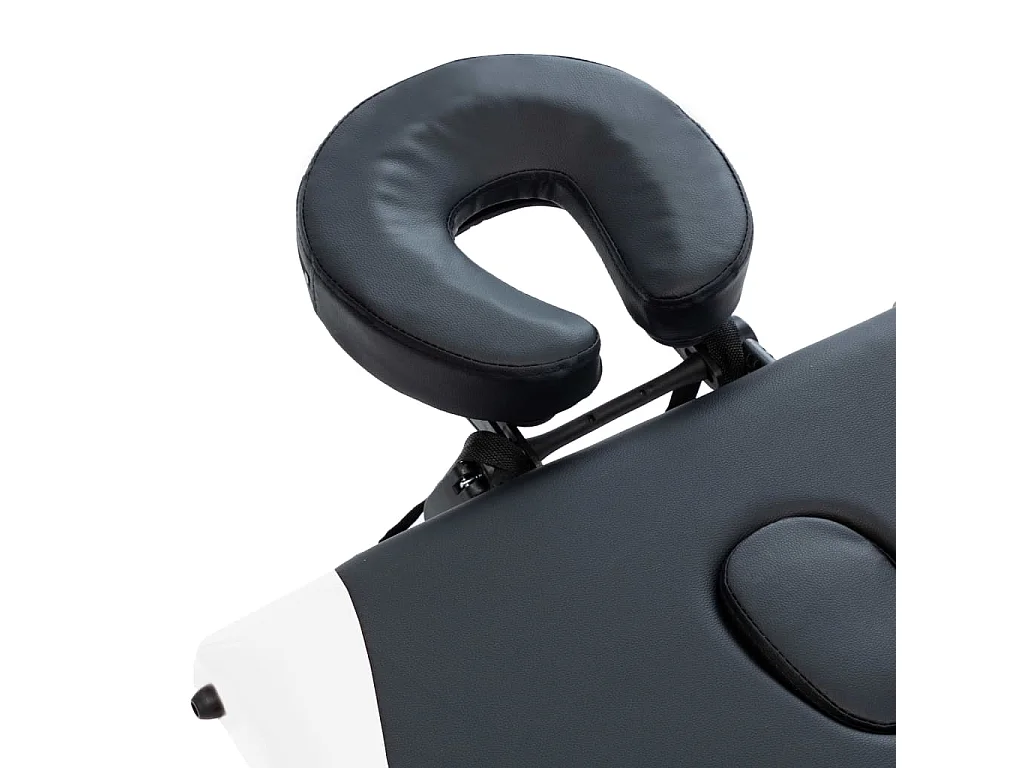 Table de massage pliable blanche 191 x 70 x 59 cm 02_0001822