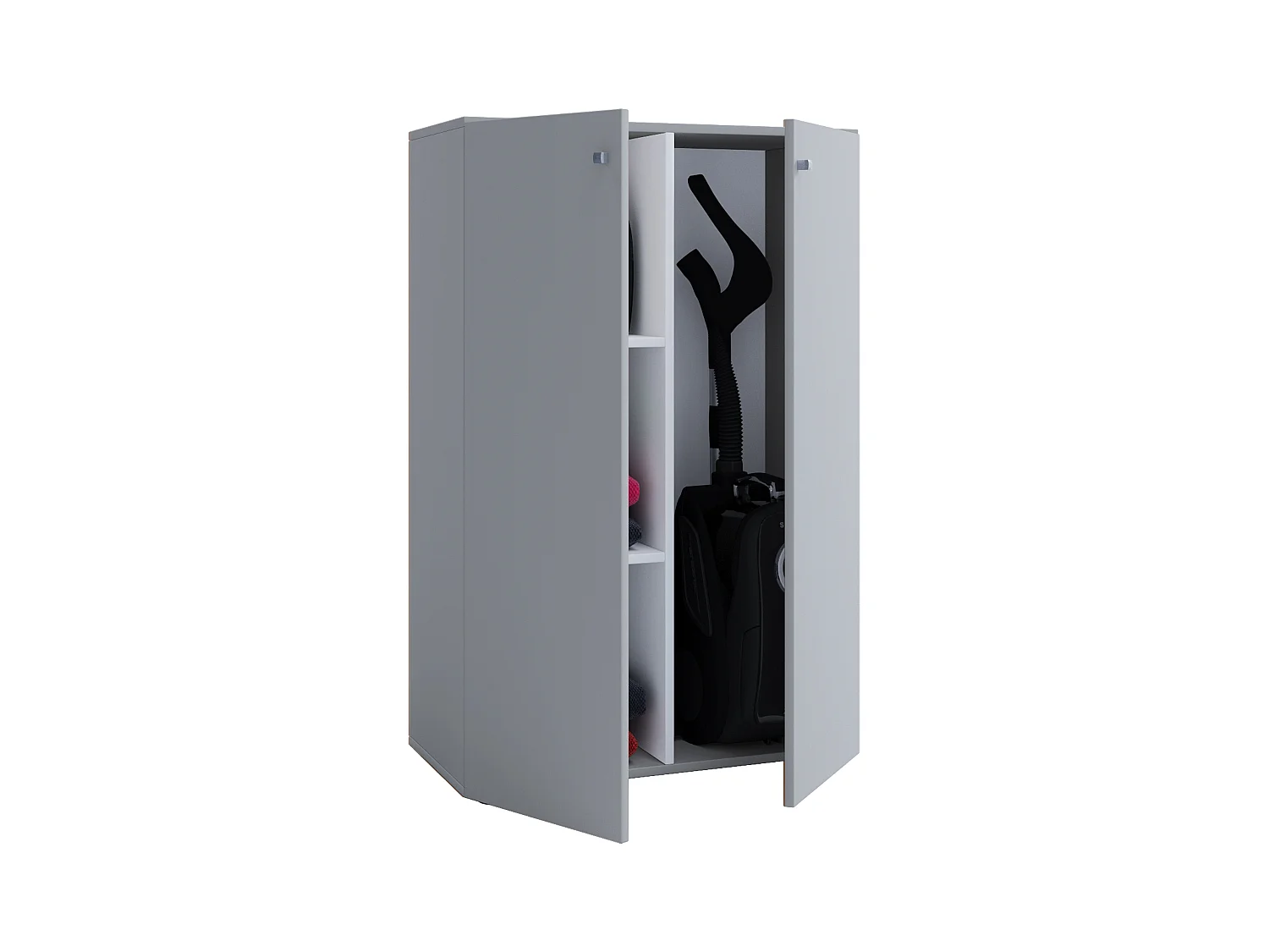 Multi-purpose cabinets Lona Gray W. 70 x H. 111 x D. 38 cm