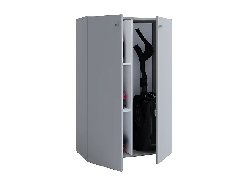 Multi-purpose cabinets Lona Gray W. 70 x H. 111 x D. 38 cm