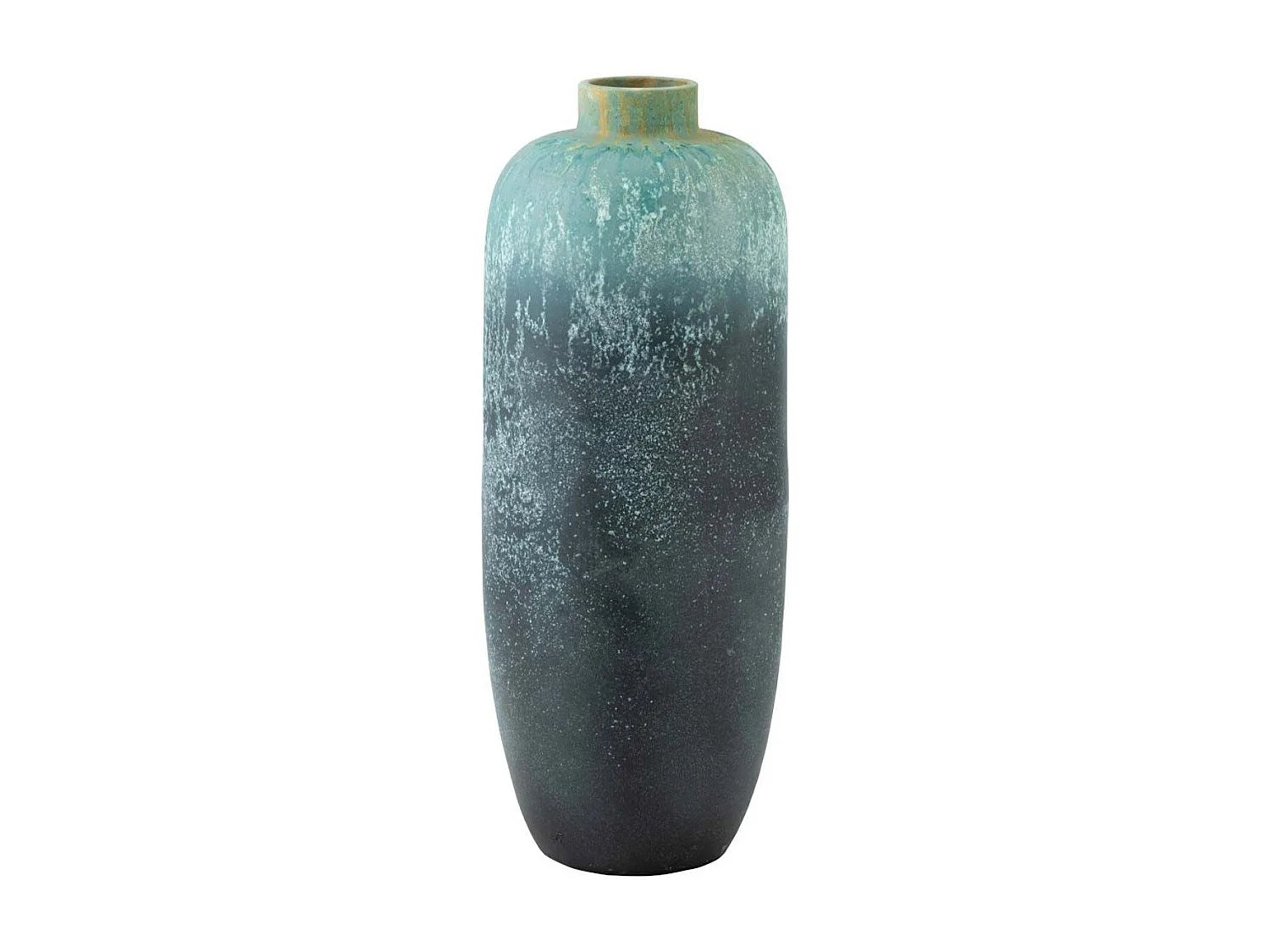 Vase Design en Céramique "Vintage" 93cm Bleu