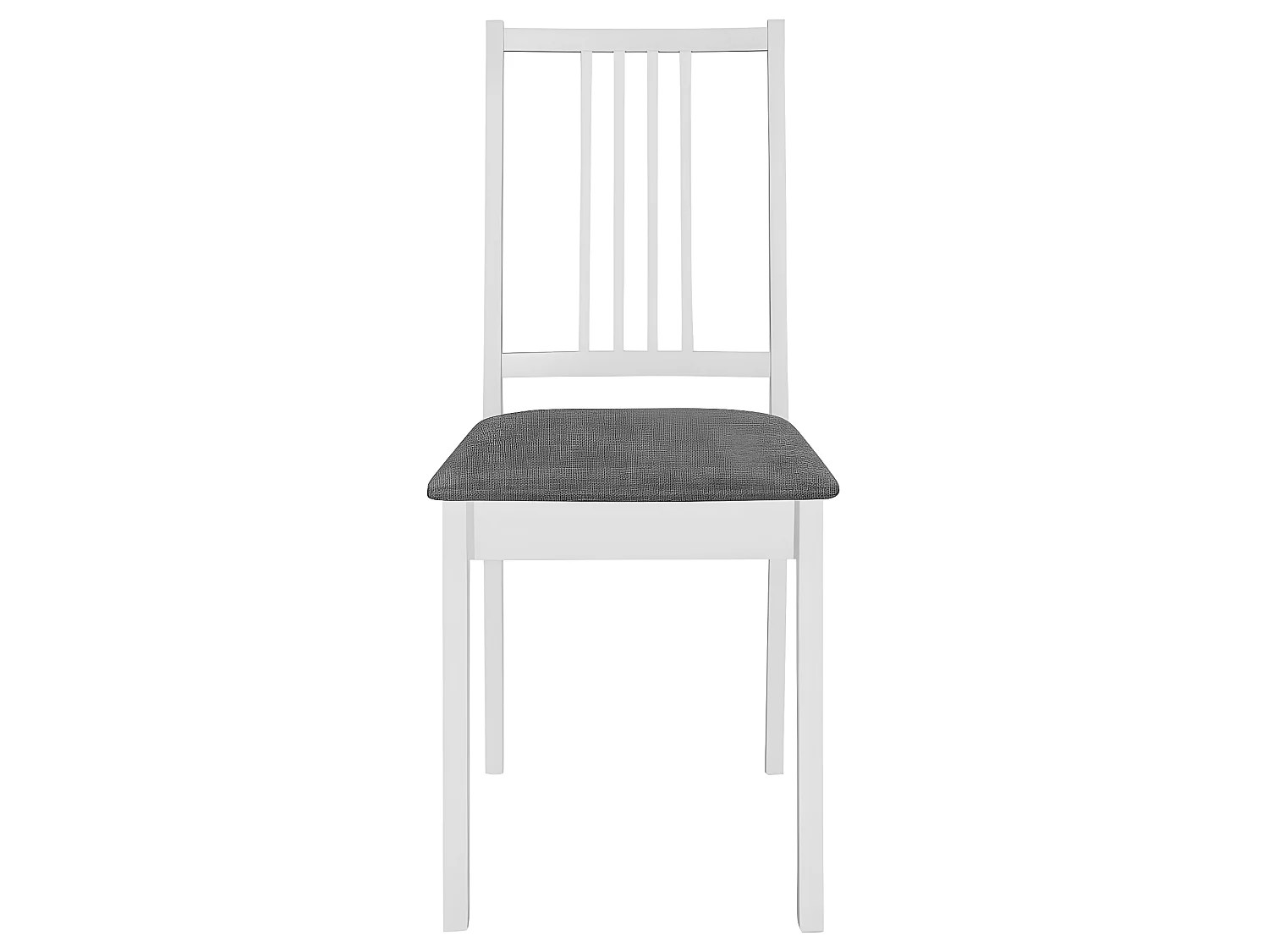 Lot de 6 chaises de salle à manger cuisineà dîner avec coussins blanc bois solide CDS022954
