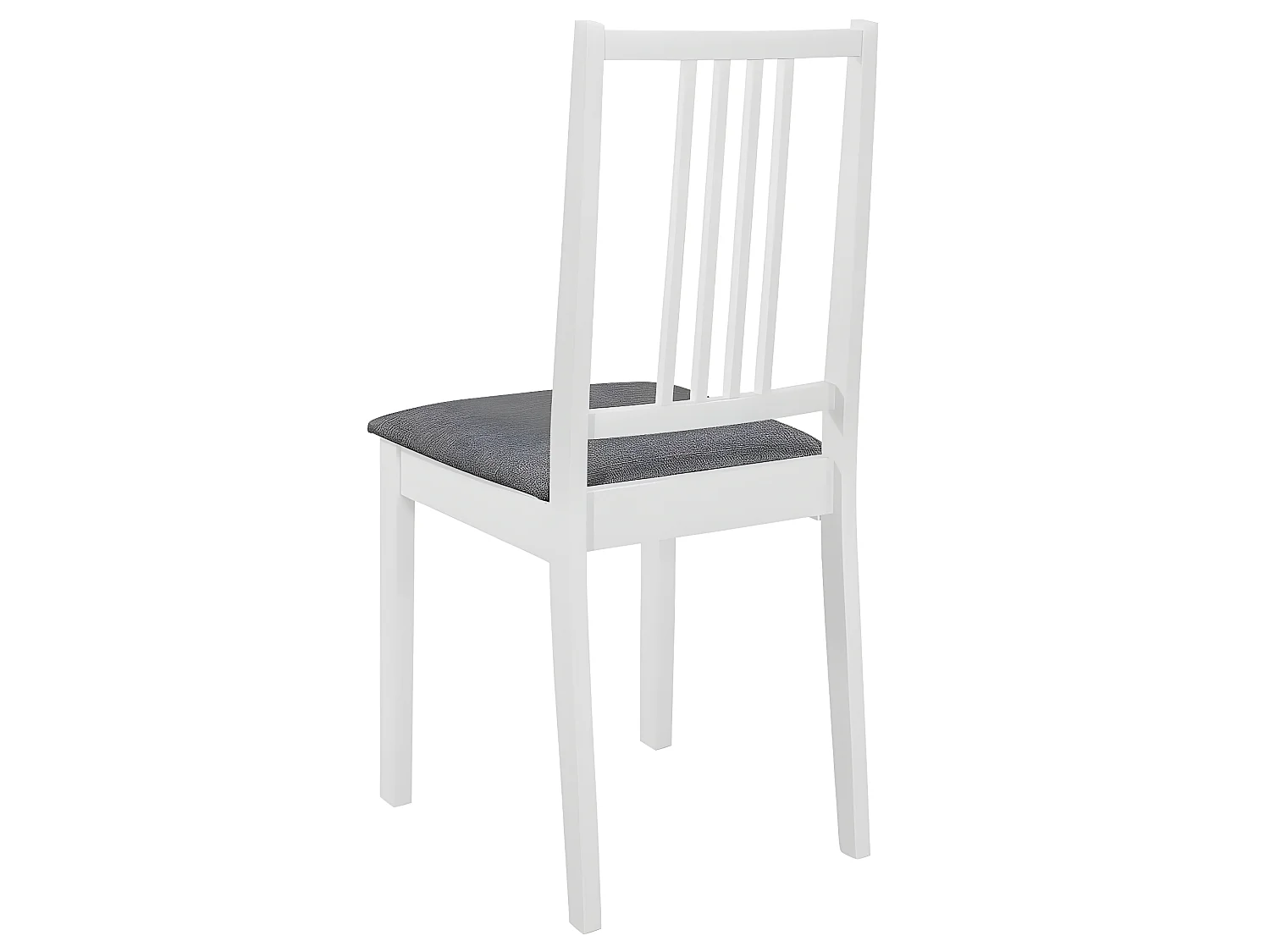 Lot de 6 chaises de salle à manger cuisineà dîner avec coussins blanc bois solide CDS022954
