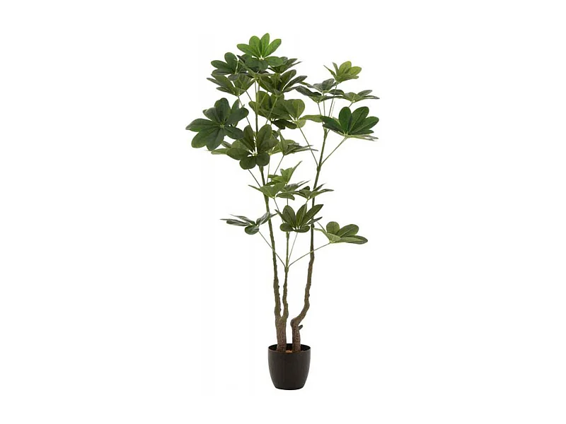 Plante Artificielle en Pot "Pachira" 157cm Vert