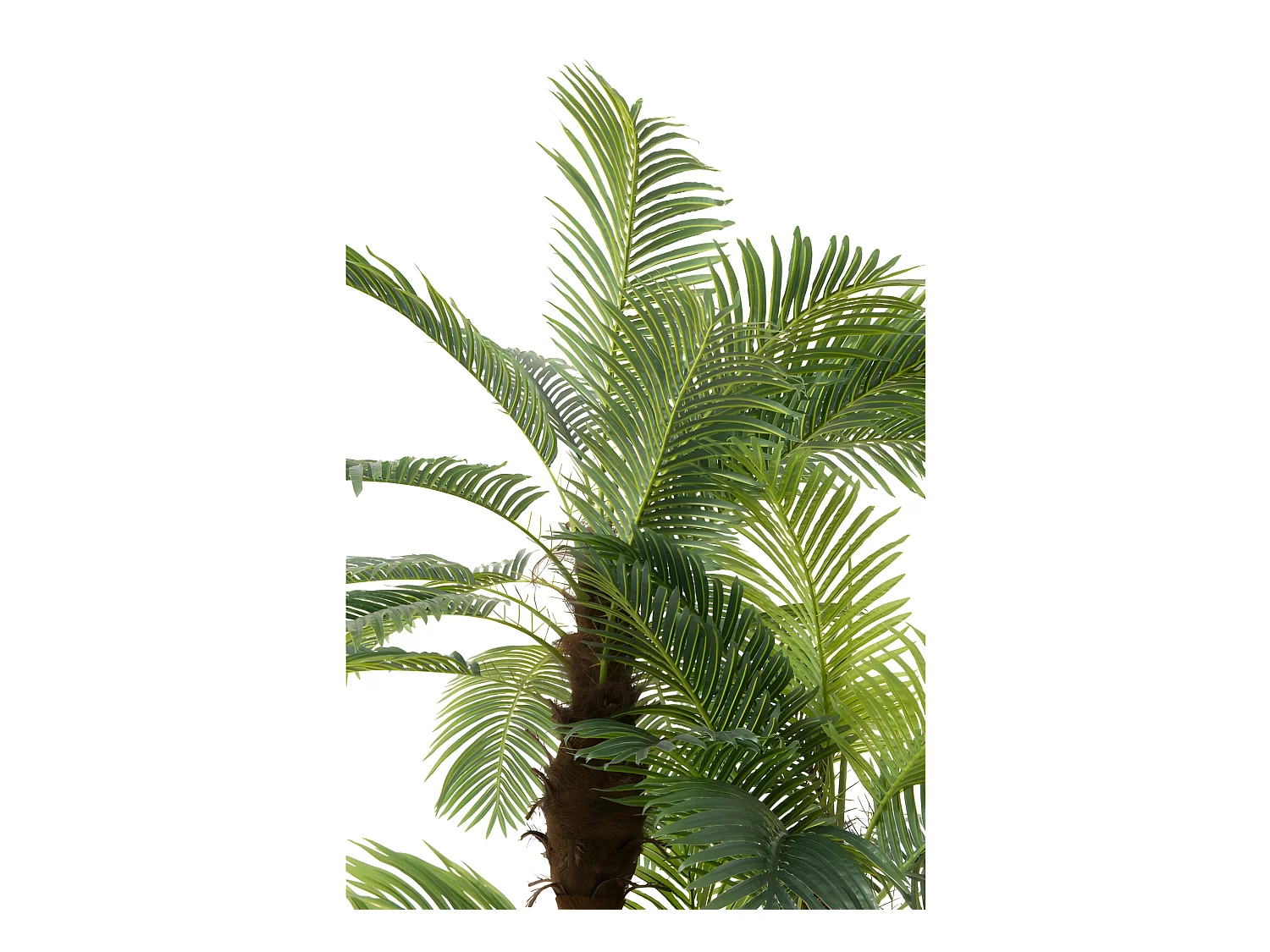 Plante Artificielle en Pot "3 Palmiers" 300cm Vert