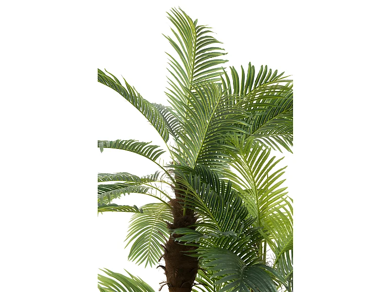 Plante Artificielle en Pot "3 Palmiers" 300cm Vert