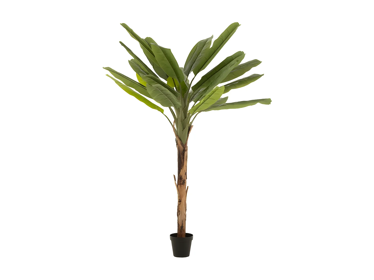 BANANIER PLASTIQUE VERT/BRUN