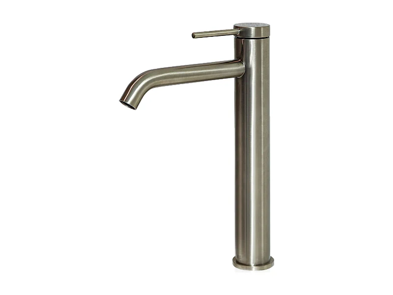 Lollipop bateria umywalkowa wysoki wykonanie ze stali nierdzewnej