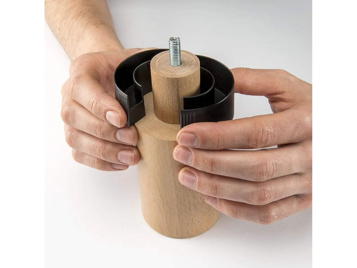 4 pieds anti-punaises BUGSAFE 15 cm bague noire