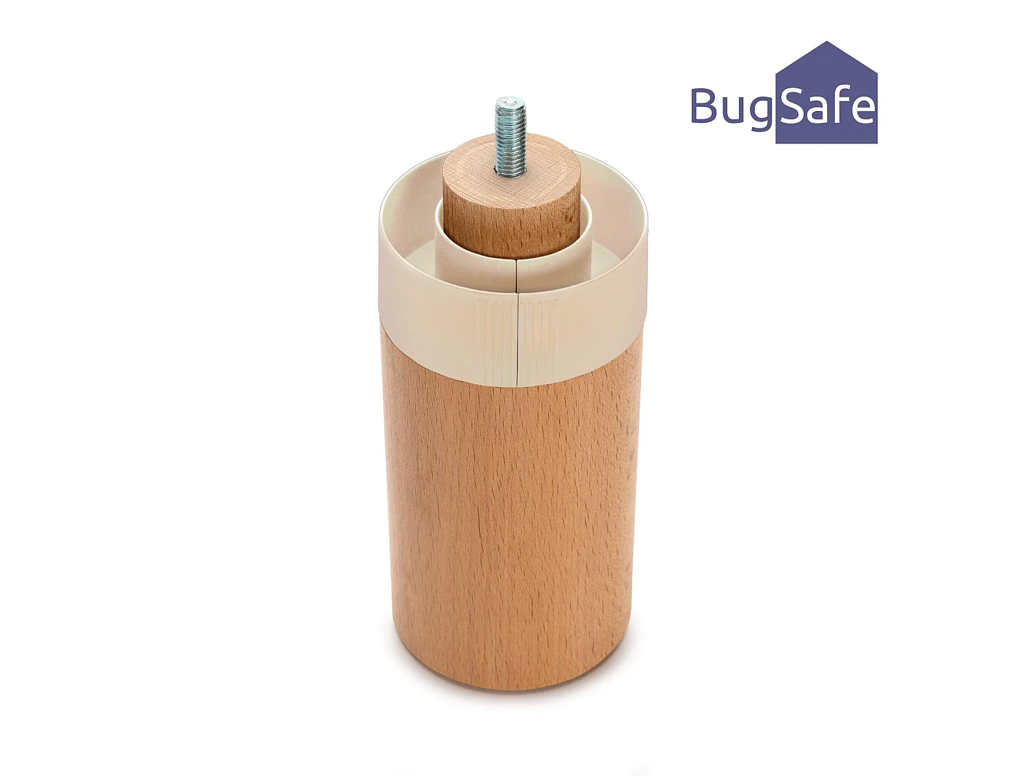 4 pieds anti-punaises BUGSAFE 15 cm bague blanc