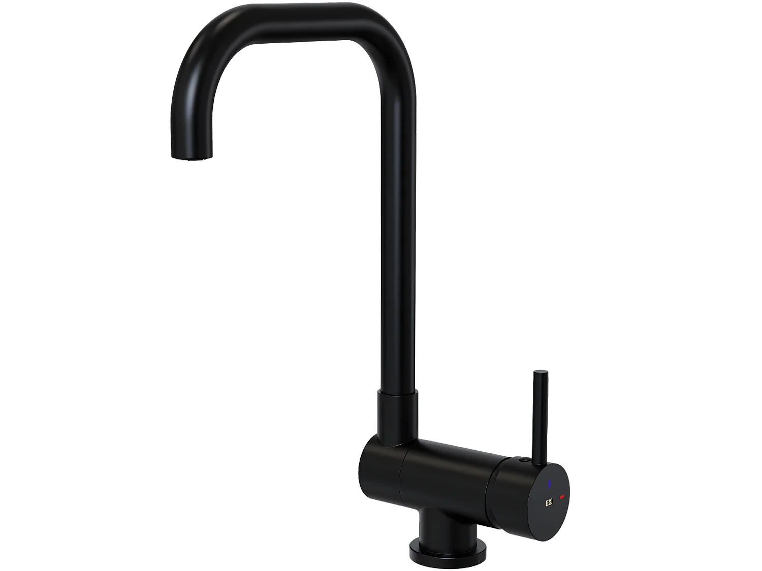 New Oslo Spültischmischer klappbar schwarz Essebagno