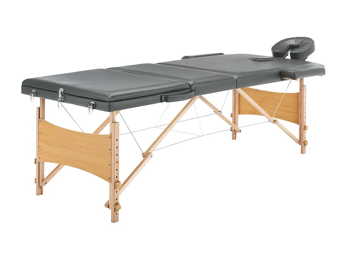 Table de massage avec bois marron 186 x 68 x 62 cm 02_0001801