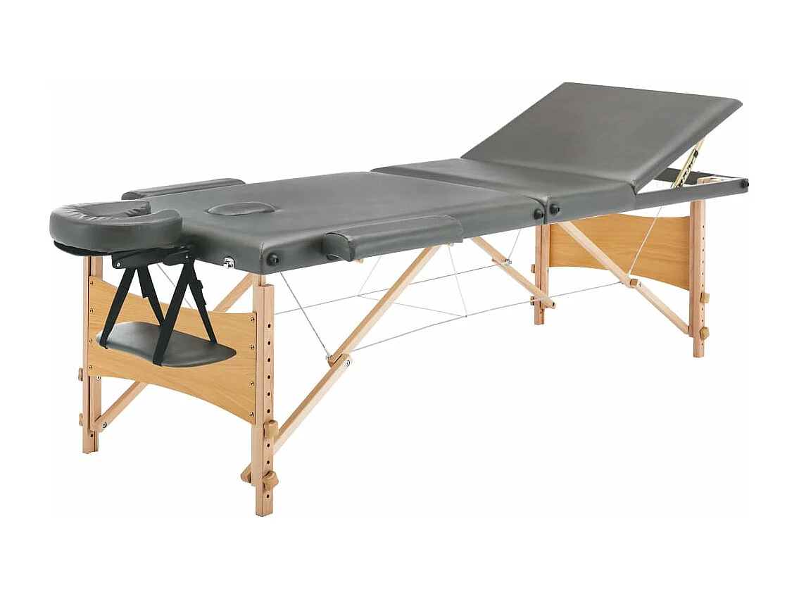 Table de massage avec bois marron 186 x 68 x 62 cm 02_0001801