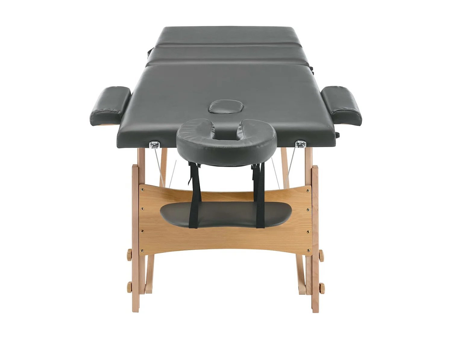 Table de massage avec bois marron 186 x 68 x 62 cm 02_0001801