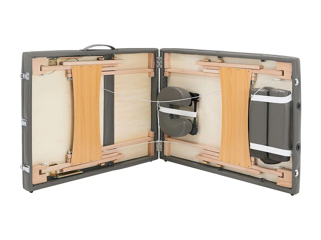 Table de massage avec bois marron 186 x 68 x 62 cm 02_0001801