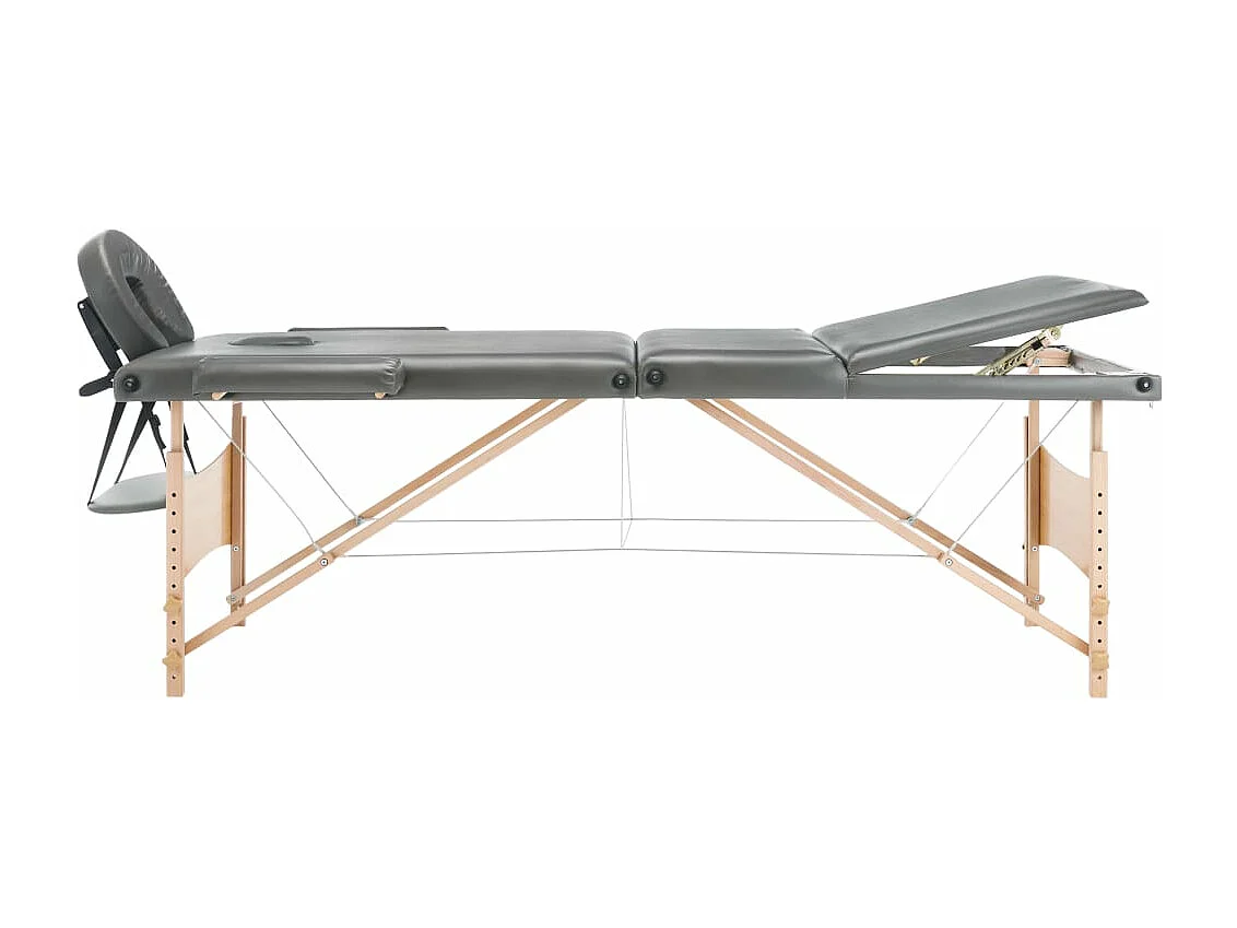 Table de massage avec bois marron 186 x 68 x 62 cm 02_0001801