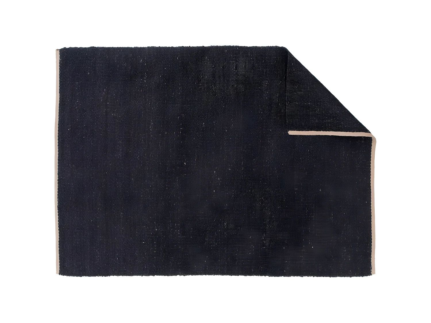 Kali vloerkleed 300x200 cm jute zwart.