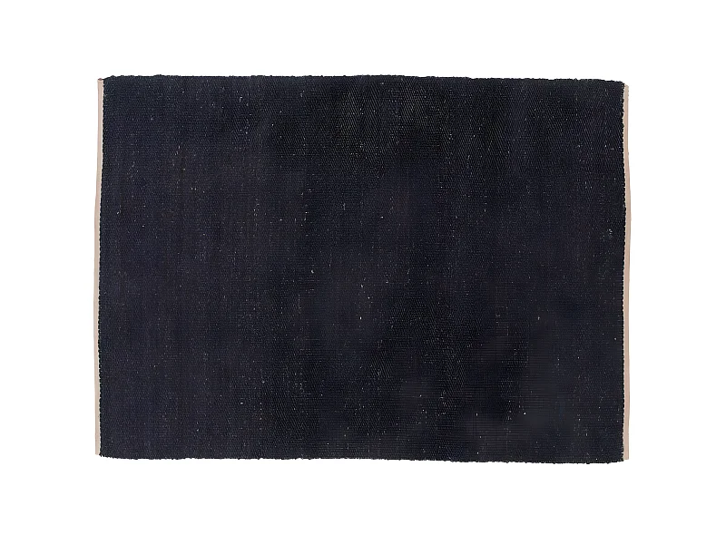 Schwarzer Juteteppich Kali 240 x 170 cm