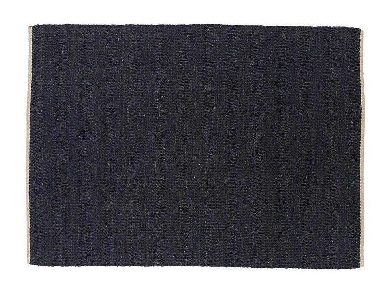 Tapis Déco en Jute "Kali" 170x240cm Noir