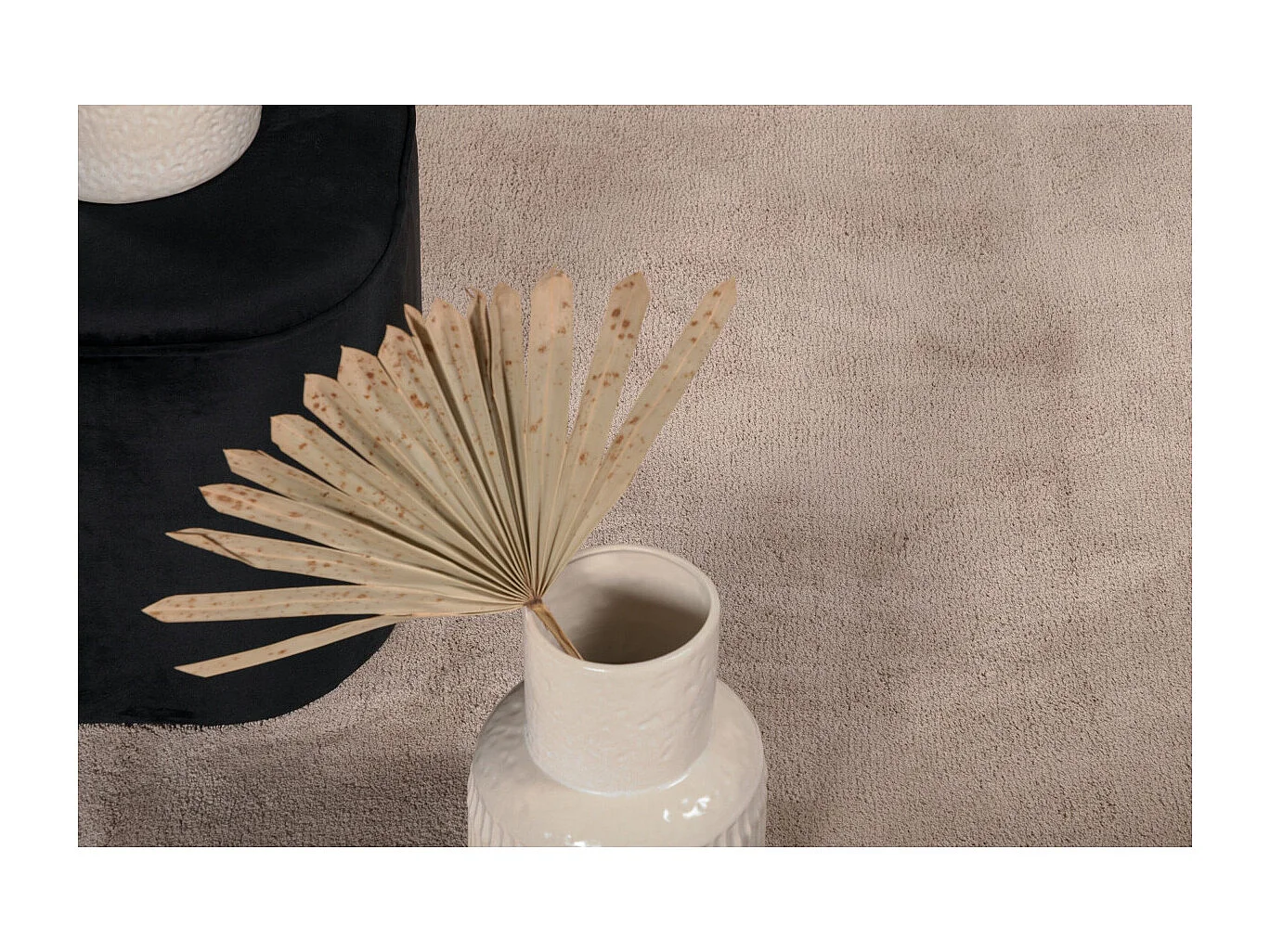 Undra vloerkleed 240x170 cm polyester beige.