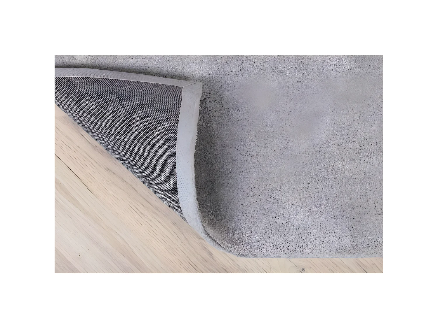 Tapis Déco "Undra" 170x240cm Argent