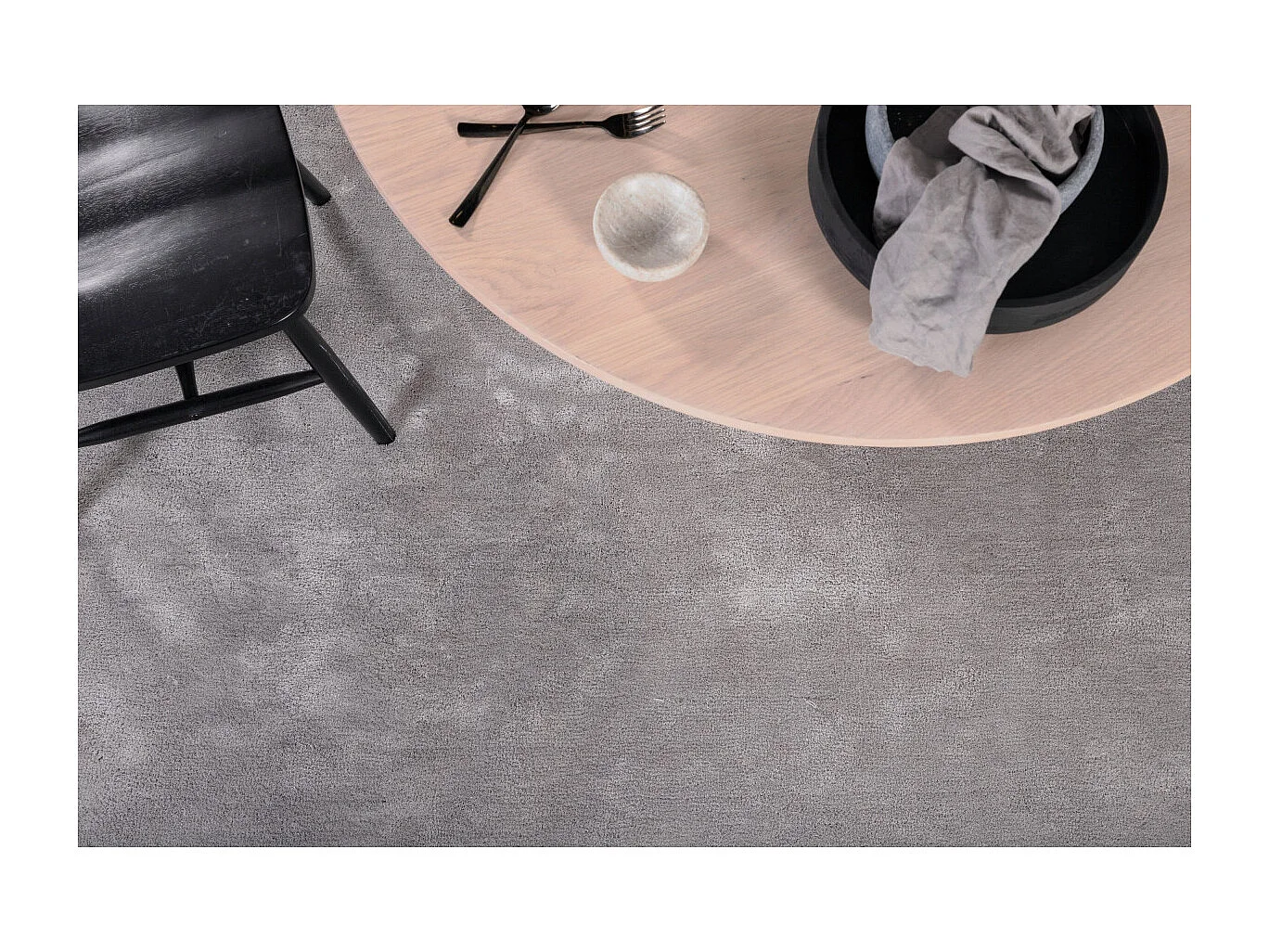 Tapis Déco "Undra" 170x240cm Argent