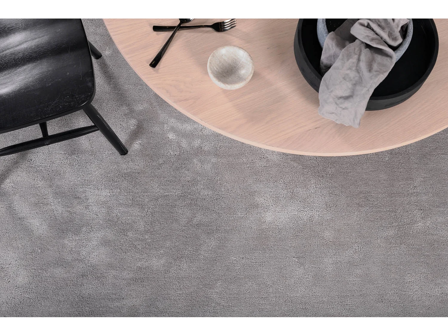 Undra tapis 240x170 cm polyester gris.