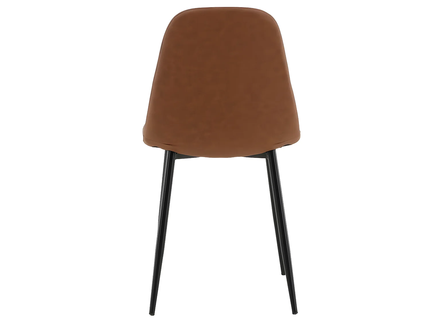 Polar Esszimmerstuhl braun.