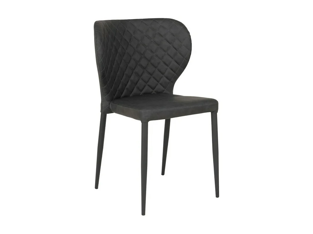 Pisa Esszimmerstuhl dunkel grau, schwarz.